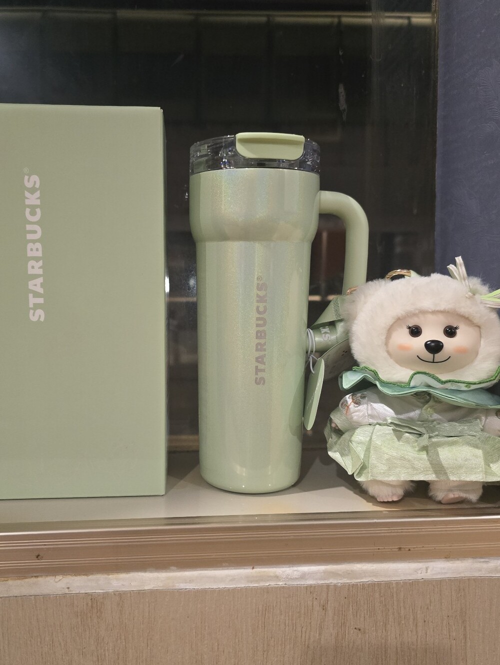 Starbucks China Exclusive tumbler Spring blessings stainless Starbucks Plush Key
